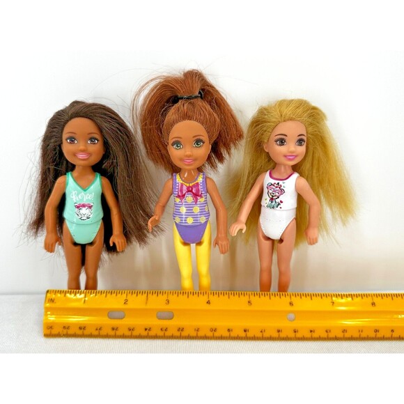 LOT OF 3 ~ Barbie & Friends ~ Club Chelsea 6" Dolls ~ Mattel - Picture 2 of 10